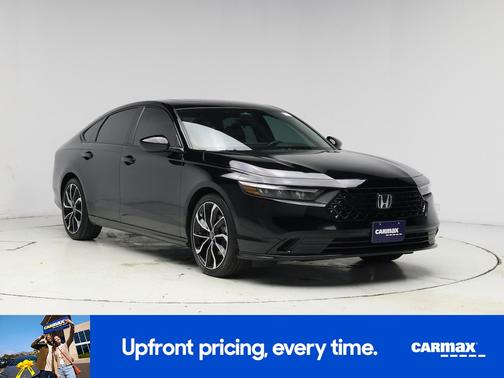 Black 2025 Honda Accord Hybrid Sport-L