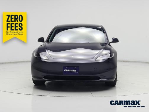 Gray 2025 Tesla Model 3 Long Range