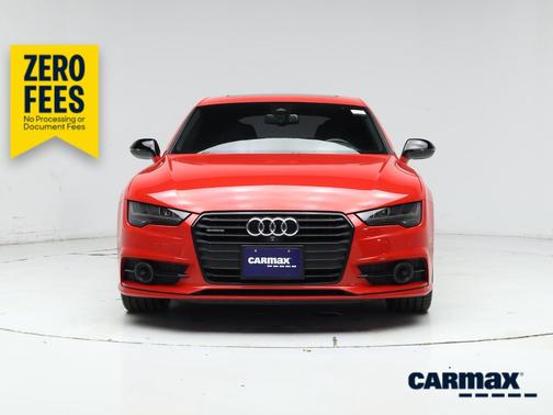 Red 2018 Audi A7 Prestige