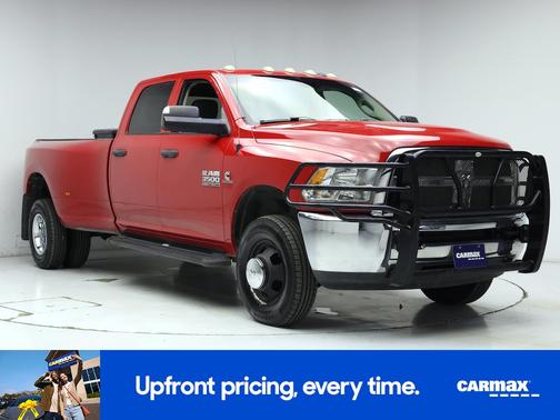 Red 2017 RAM 3500 Tradesman