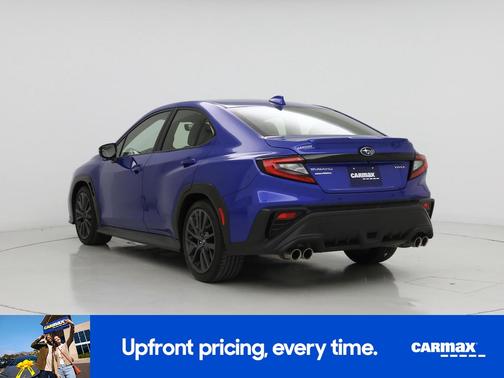 Blue 2022 Subaru WRX GT