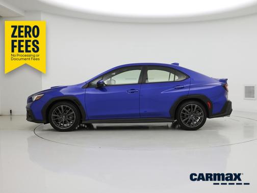 Blue 2022 Subaru WRX GT