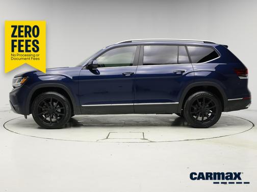 Blue 2021 Volkswagen Atlas SEL