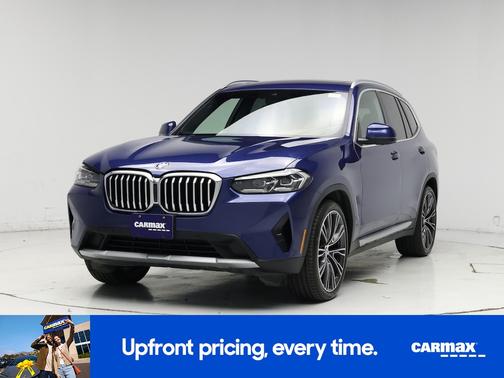 Blue 2022 BMW X3 sDrive30i