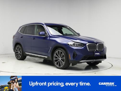 Blue 2022 BMW X3 sDrive30i