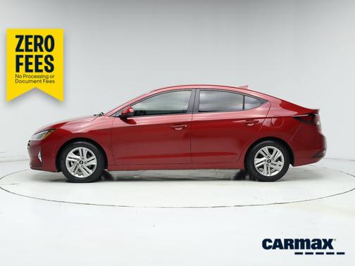 Red 2020 Hyundai ELANTRA SEL