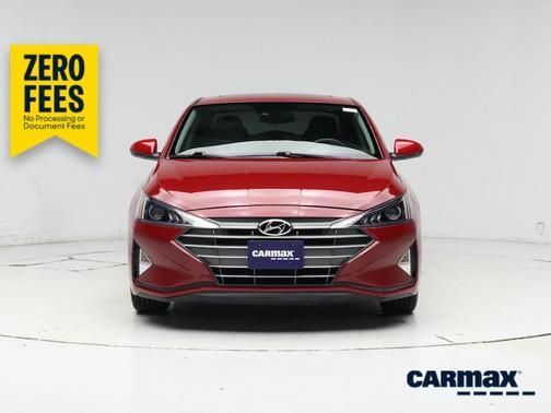 Red 2020 Hyundai ELANTRA SEL