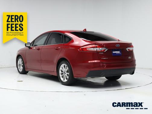 Red 2020 Ford Fusion SE