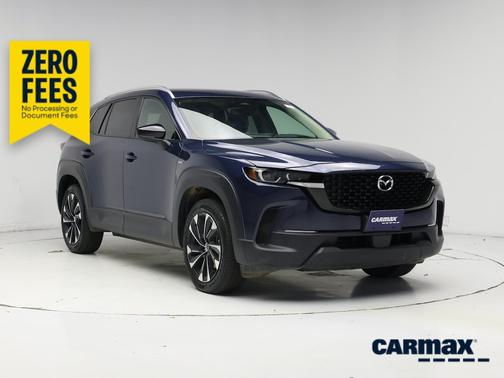 Blue 2025 Mazda CX-50 Hybrid Premium