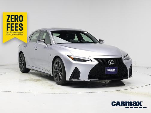 Silver 2024 Lexus IS 350 F-SPORT Design