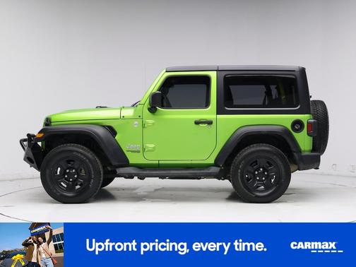 Green 2018 Jeep Wrangler All-New Sport