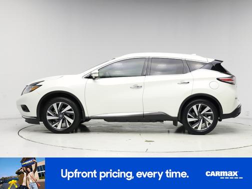 White 2018 Nissan Murano Platinum