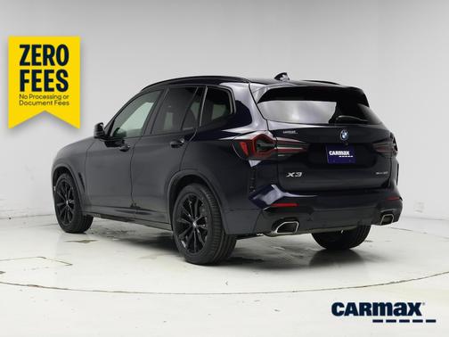 Black 2022 BMW X3 sDrive30i