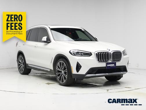 White 2022 BMW X3 sDrive30i