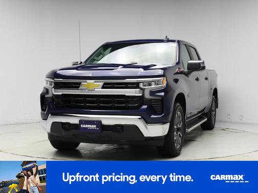 Blue 2022 Chevrolet Silverado 1500 LTZ