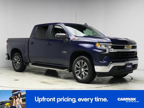 Blue 2022 Chevrolet Silverado 1500 LTZ