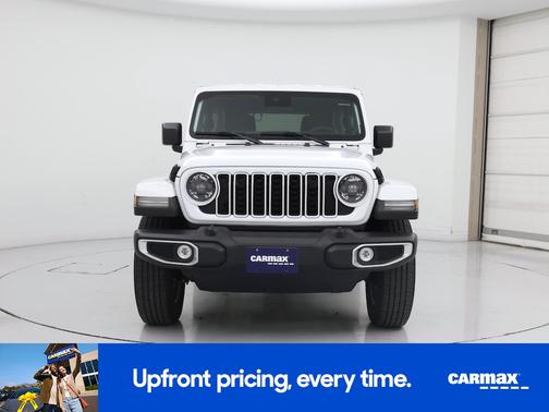 White 2025 Jeep Wrangler Sahara