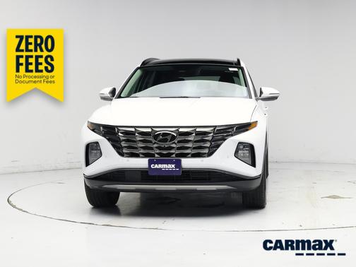 White 2024 Hyundai TUCSON Hybrid Limited