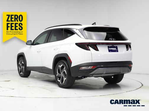 White 2024 Hyundai TUCSON Hybrid Limited