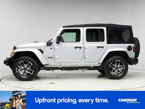 Silver 2024 Jeep Wrangler 4xe Sport S
