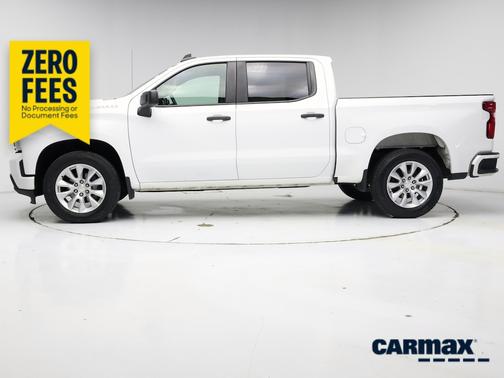 White 2020 Chevrolet Silverado 1500 Custom