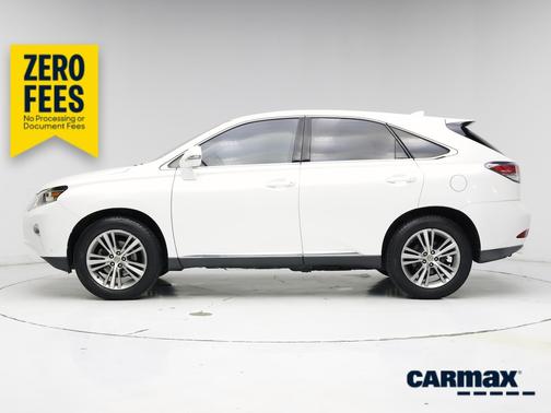 White 2015 Lexus RX 350