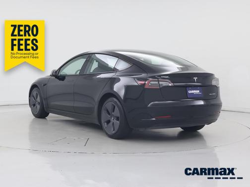 Black 2022 Tesla Model 3 Long Range