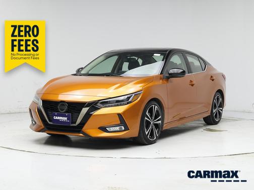 Orange 2020 Nissan Sentra SR