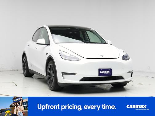 White 2021 Tesla Model Y Long Range