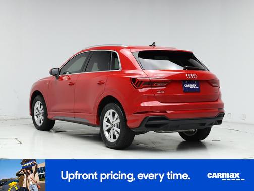 Red 2025 Audi Q3 S-Line Premium