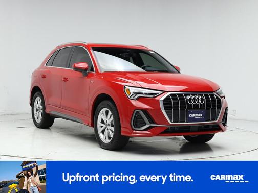 Red 2025 Audi Q3 S-Line Premium