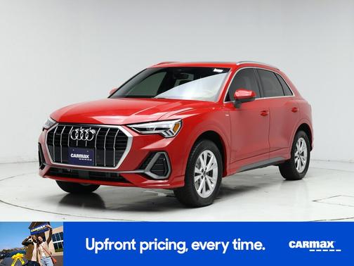 Red 2025 Audi Q3 S-Line Premium