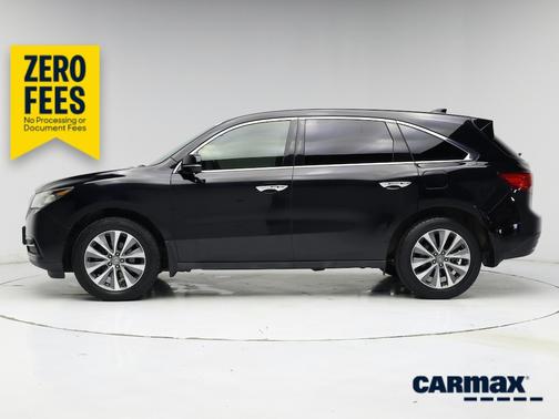 Black 2015 Acura MDX