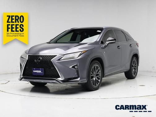 Gray 2019 Lexus RX 350 F-Sport