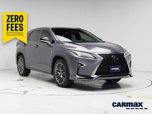Gray 2019 Lexus RX 350 F-Sport