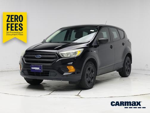 Black 2017 Ford Escape S