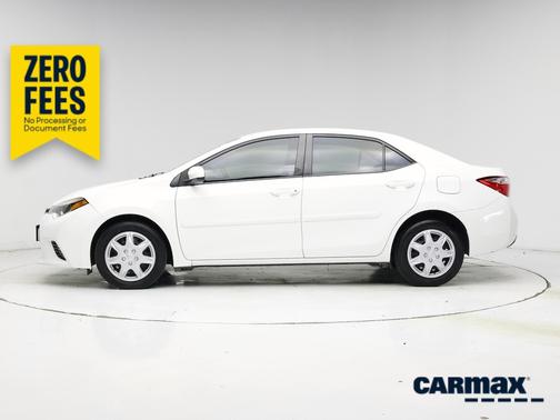 White 2016 Toyota Corolla LE