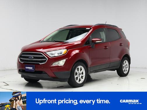 Red 2018 Ford EcoSport SE