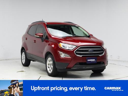 Red 2018 Ford EcoSport SE