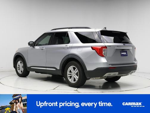Silver 2021 Ford Explorer XLT
