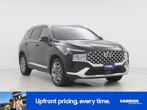 Black 2021 Hyundai SANTA FE HEV SEL Premium