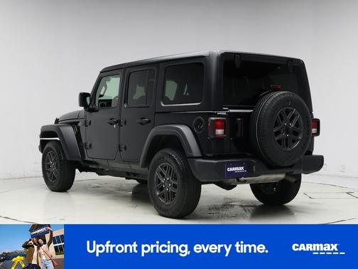Black 2025 Jeep Wrangler Sport S