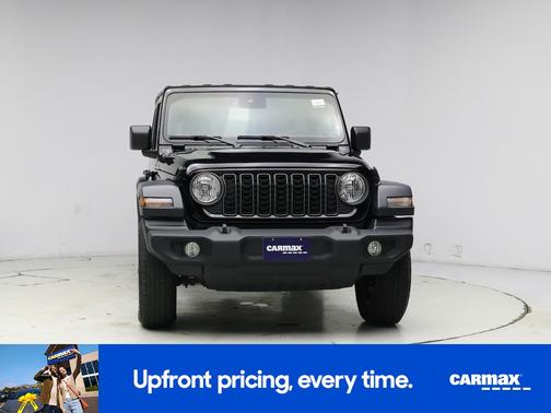 Black 2025 Jeep Wrangler Sport S