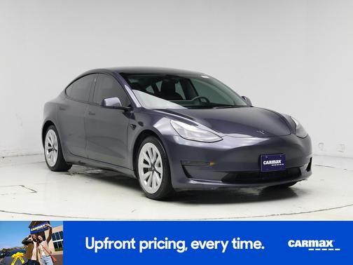 Gray 2022 Tesla Model 3