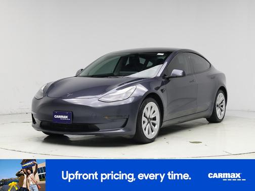 Gray 2022 Tesla Model 3