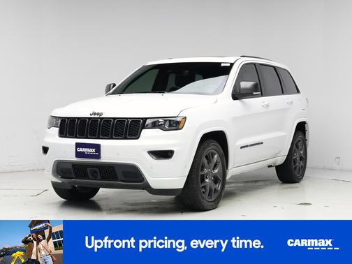 White 2021 Jeep Grand Cherokee 80th Anniversary