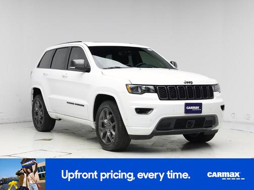 White 2021 Jeep Grand Cherokee 80th Anniversary