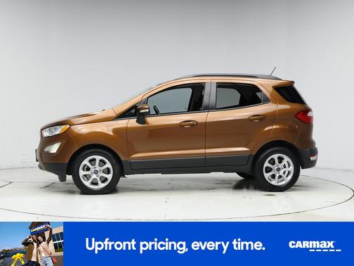 Orange 2018 Ford EcoSport SE
