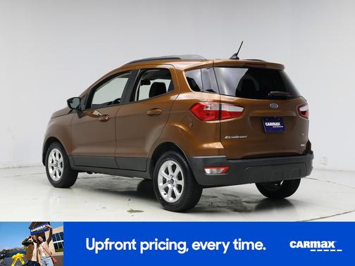 Orange 2018 Ford EcoSport SE
