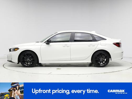 White 2025 Honda Civic Sport
